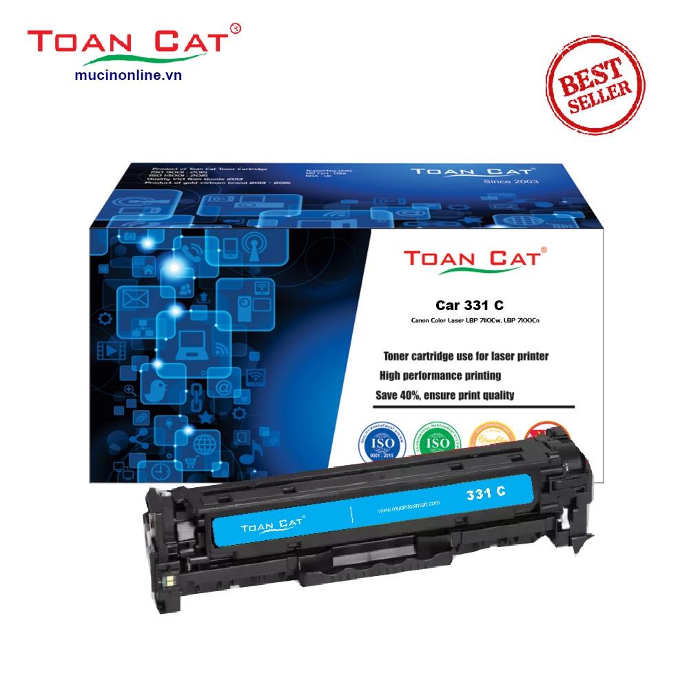 Hộp mực in Toàn Cát Cartridge 331 B/M/Y/C dùng cho máy in màu Canon Color LBP 7110Cw, LBP 7100Cn - HÀNG CHÍNH HÃNG