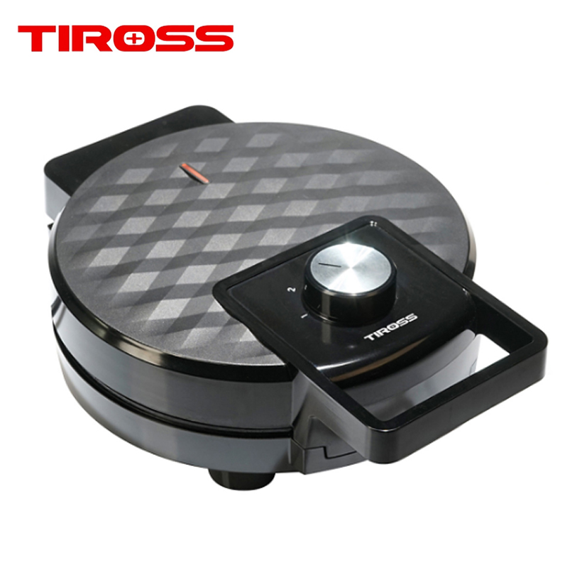 Máy nướng bánh Waffle Tiross TS1384, Công suất 1000W - Hàng chính hãng