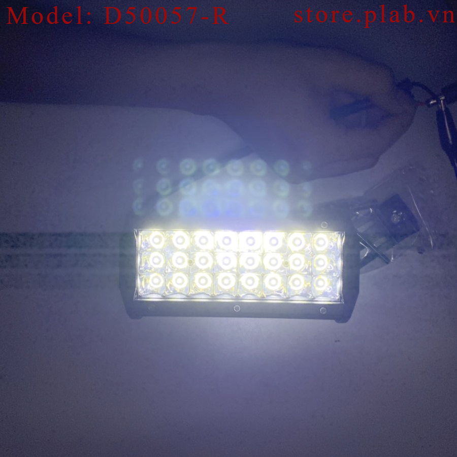 Đèn tăng sáng ô tô 6.7 inch 72W 24 LEDS D50057-R