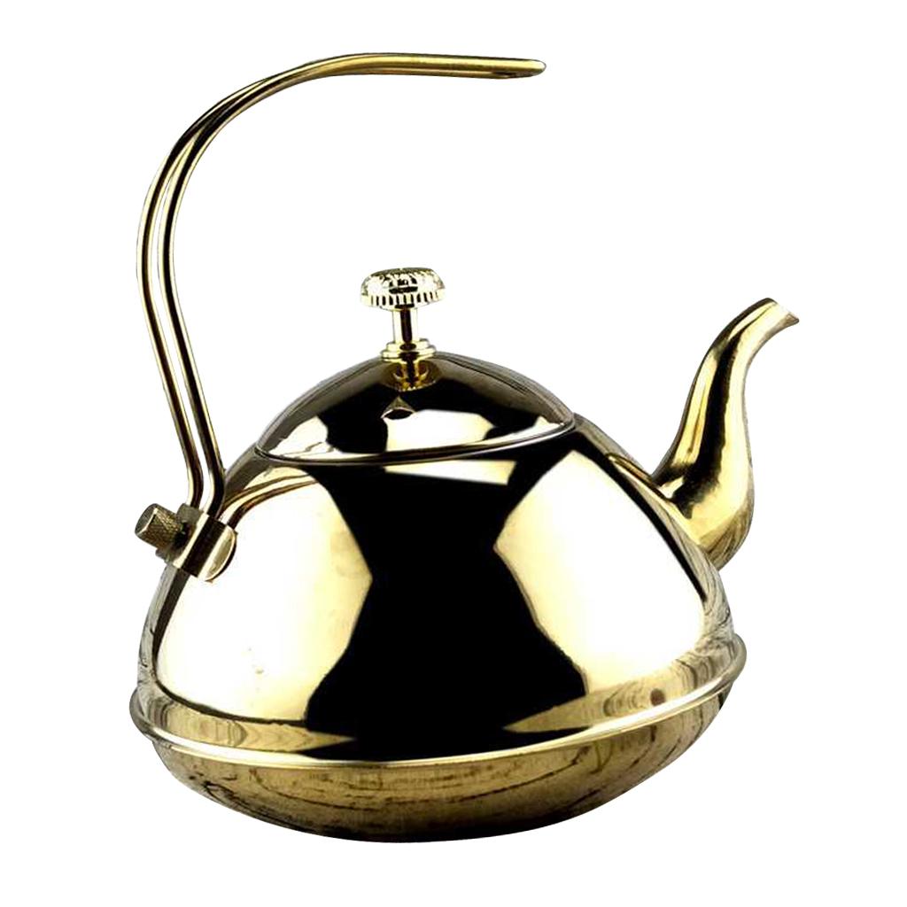 2L Whistling Tea Kettle with Handle Stainless Steel Teapot for Stovetops