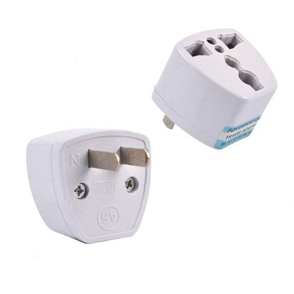 PHÍCH CẮM ĐIỆNPHÍCH CẮM CHUYỂN ĐỔI MÀU TRẮNG CHUYỂN Ổ CẮM 2 CHẤU SANG 3 CHẤU TIỆN DỤNG