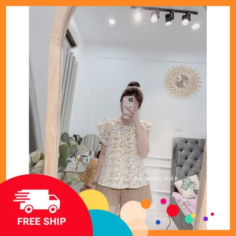 SET ÁO ĐŨI HOA NHÍ VÀNG PHỐI REN CÁNH TIÊN MIX QUẦN ĐŨI ĐÙI KEM