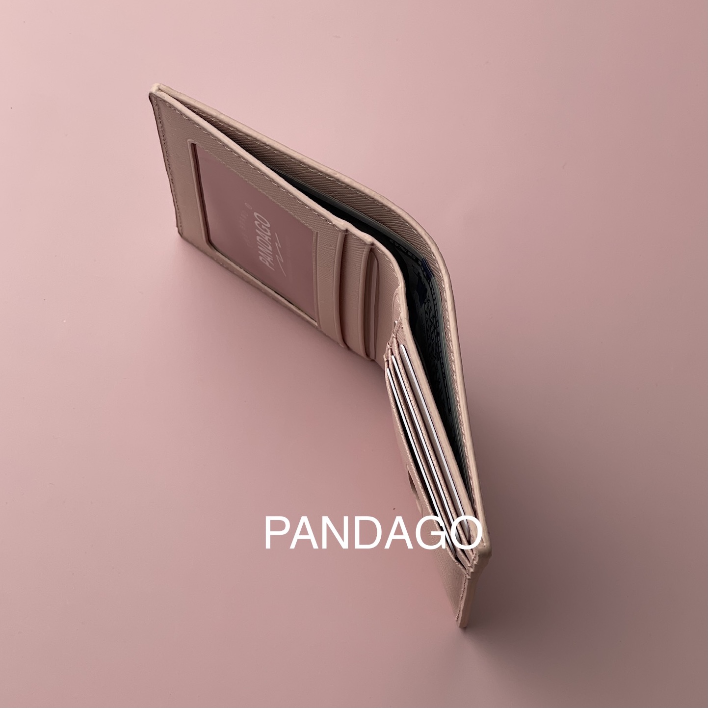 Ví Nam Nữ PANDAGO MiniJoy Da Thật Cao Cấp Thời Trang Nhỏ Gọn