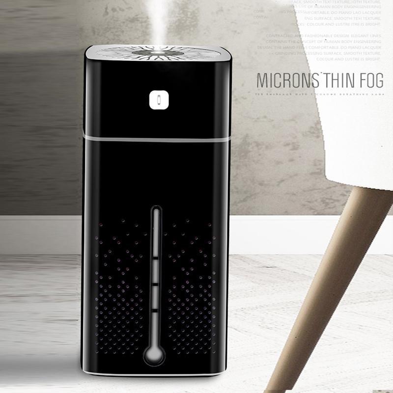 Máy Tạo Độ Ẩm Không Khí Tinh Dầu Hương Thơm Khuếch Tán Tinh Dầu 1000Ml Với Coloful LED Siêu Âm Ẩm Khuếch Tán Hương Thơm
