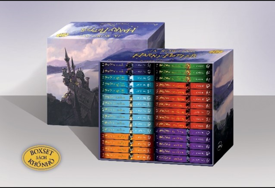 Hình ảnh Boxset 30 cuốn khổ nhỏ bỏ túi (7 tập trọn bộ) HARRY POTTER - J.K. Rowling - NXB Trẻ