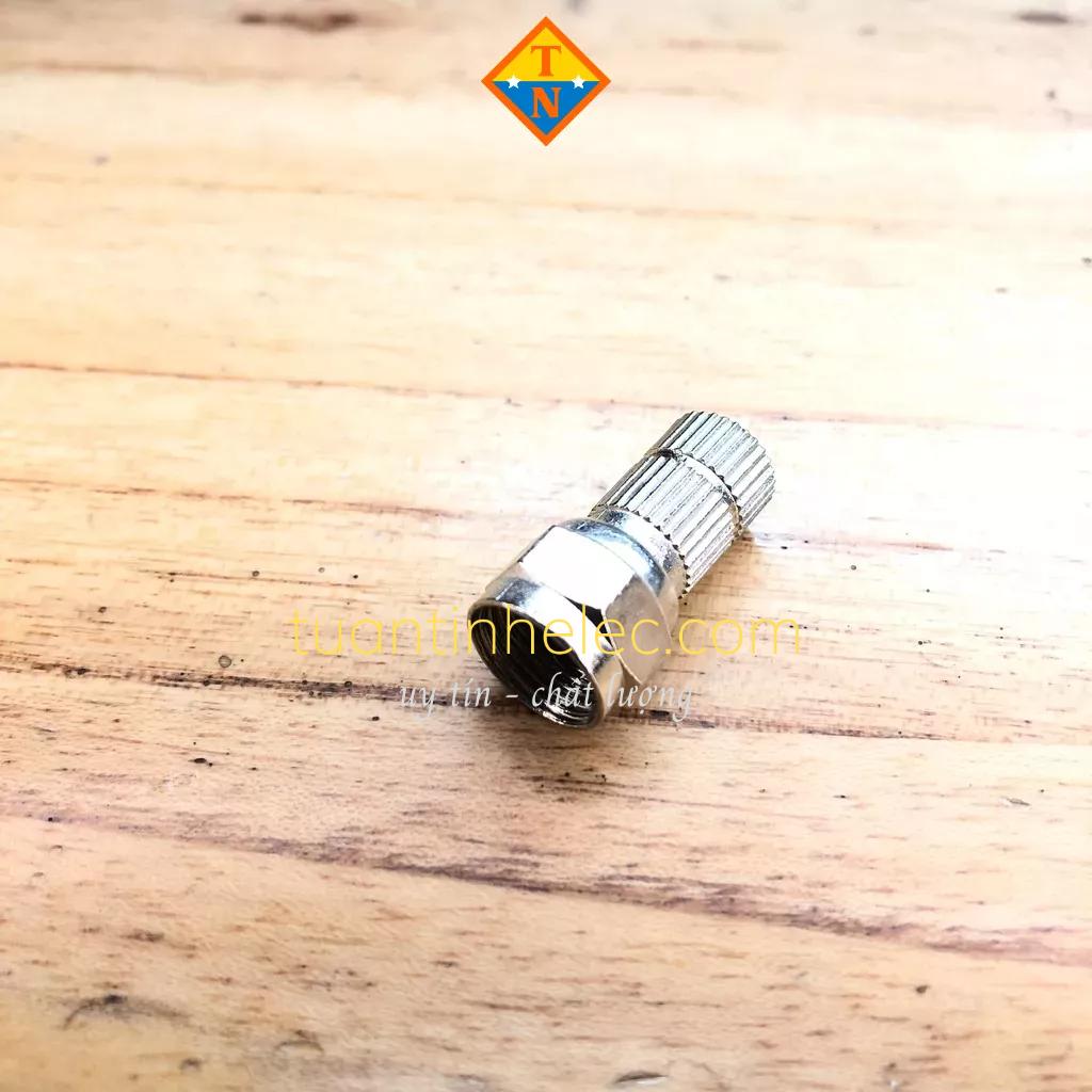 Jack BNC F5/BNC lò xo loại tốt, giắc tín hiệu cho camera, đầu ghi hình
