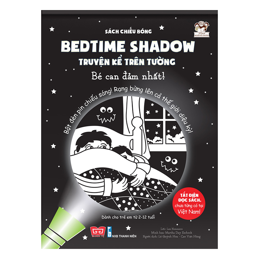 Sách Tương Tác - Sách Chiếu Bóng - Bedtime Shadow – Truyện Kể Trên Tường - Bé Can Đảm Nhất!