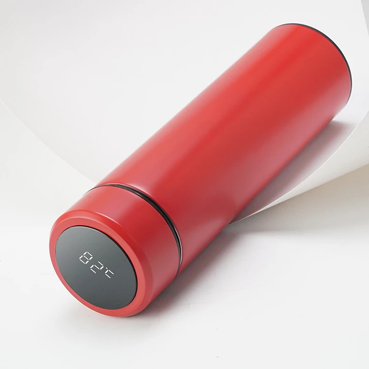 Bình Giữ Nhiệt Báo Nhiệt Độ Cảm Ứng Inox Cao Cấp 304 (Màu ngẫu nhiên) - Hàng chính hãng