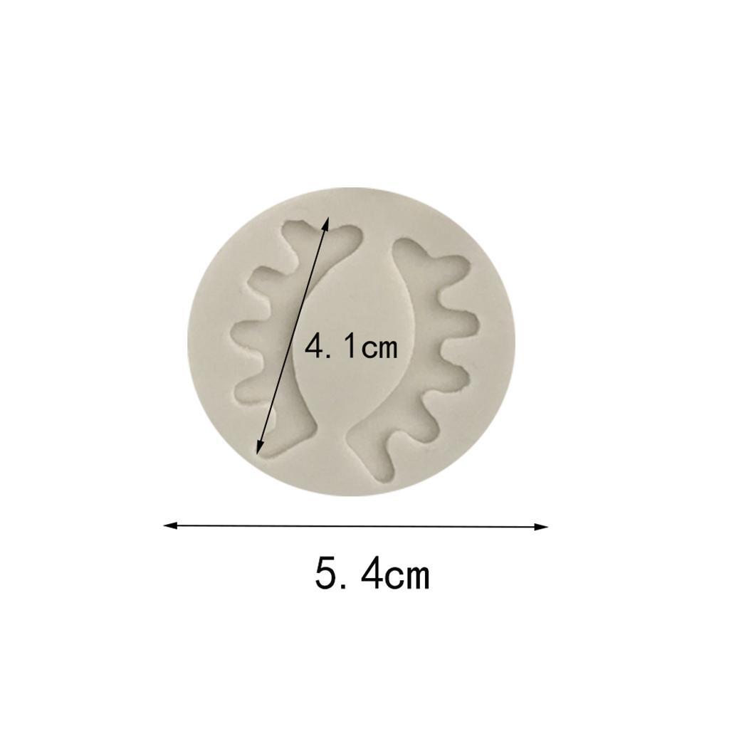 5 Pieces Horse Design Silicone DIY Fondant Cake Mold Sugarcraft Baking Mould Tools Cake Decorating Tool Mold