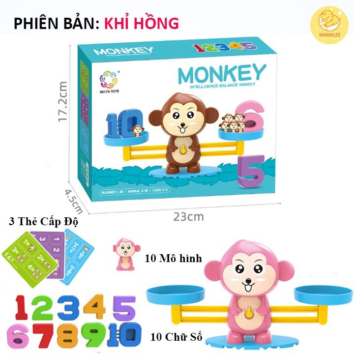 Đồ Chơi Bàn Cân Toán Học Thăng Bằng Thông Minh - Giúp Bé Say Mê Học Toán - Đồ Chơi Giáo Dục Sớm Cho Bé