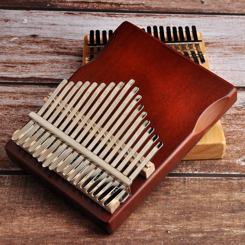 KA04 Đàn Kalimba 17 Phím - Đàn Kalimba Thumbs Piano Sử Dụng Ngón Tay TẶNG KÈM Búa Chỉnh Âm, Giấy Dán Nốt, Túi đựng