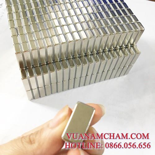 NAM CHÂM VĨNH CỬU MẠ NIKEL KÍCH THƯỚC 20X10X5MM