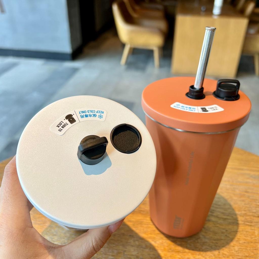 Ly giữ nhiệt thể thao TYESO có ống hút 600ml