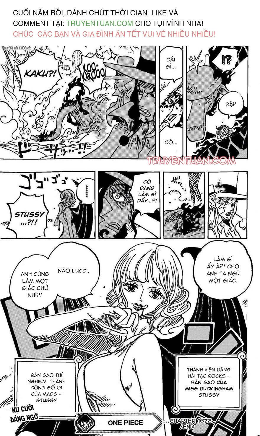 đảo hải tặc - one piece chapter 1072 16