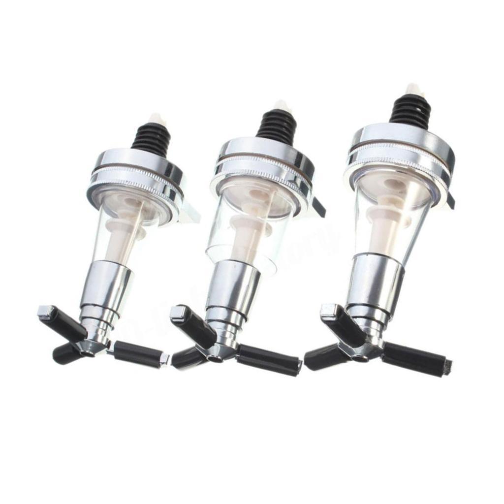 25ml Bar Pub Wall Mounted Bar Butler Wine Dispenser Bottle Juice Drink 4pcs