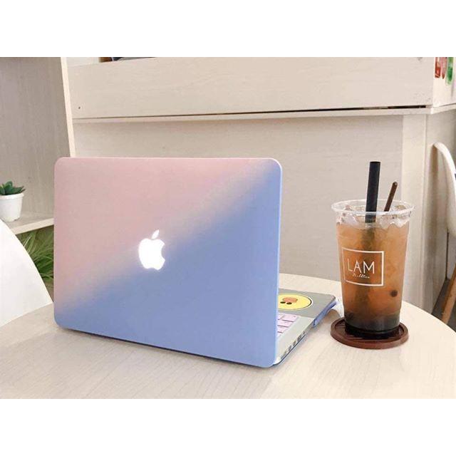 Case Macbook ,Ốp Macbook Màu Ombre Đủ Dòng (Tặng Kèm Nút Chống Bụi + Chống gãy dây sạc )