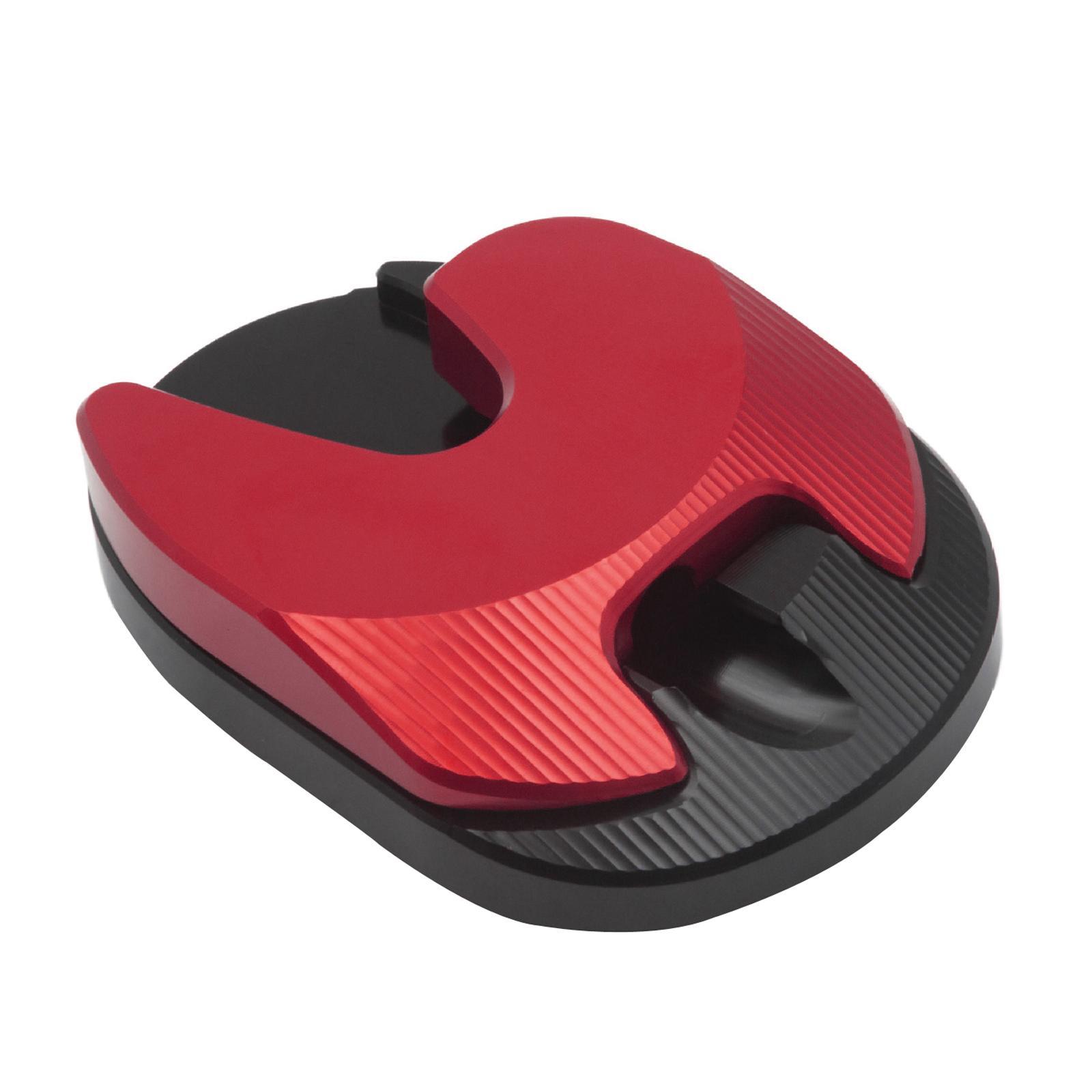 Motorcycle Kickstand Plate Extension Pad Side for  Pcx160 2020-21 Red