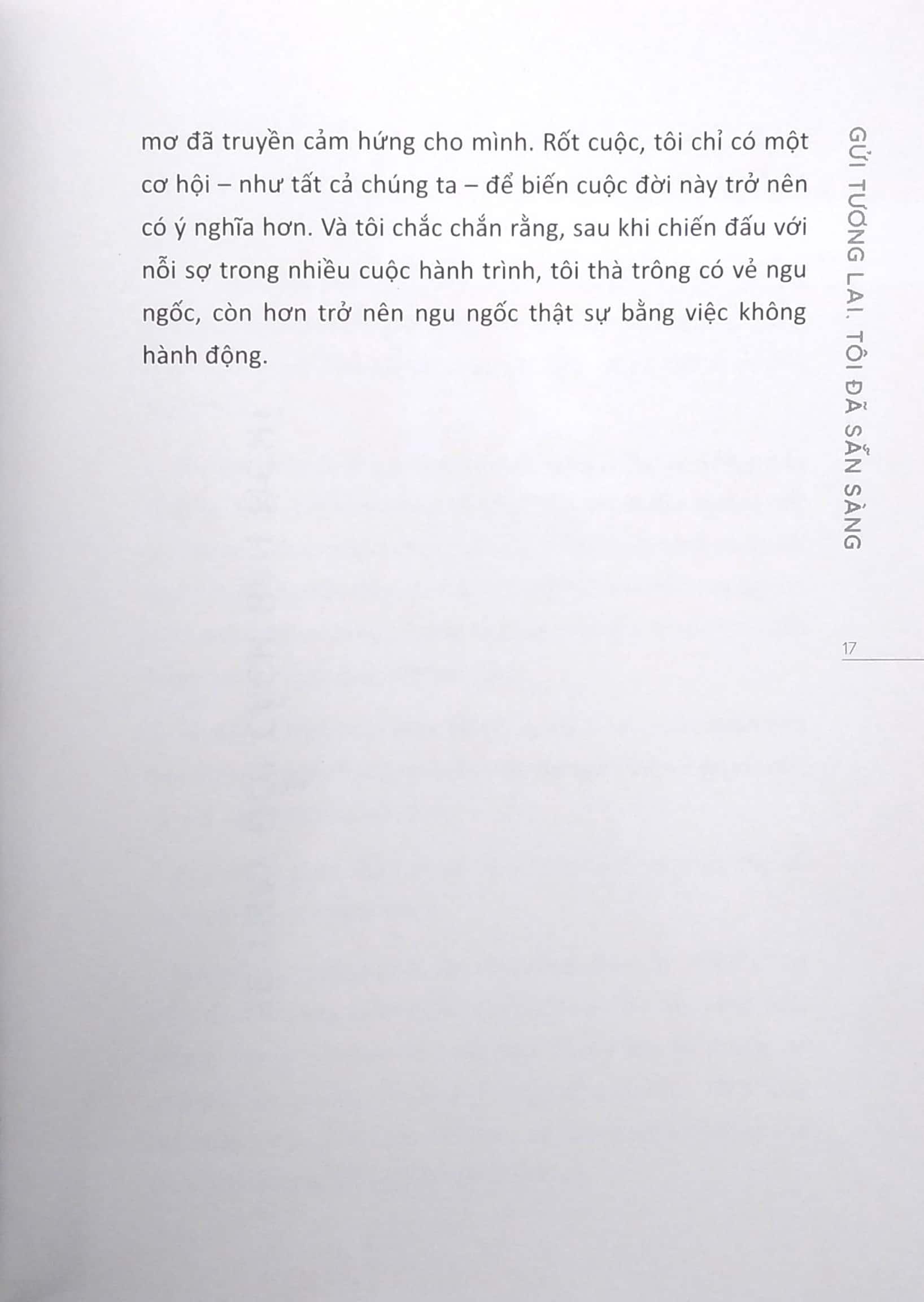 1000 Điều Nhỏ Bé - Gửi Tương Lai, Tôi Đã Sẵn Sàng