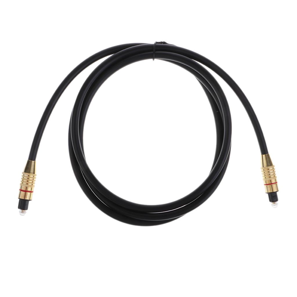 Ultra Slim Toslink Optical Digital Audio Cable OD:6.0mm Molded, Black