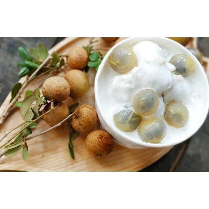 Kem nhãn tươi hộp 500gr (giao hỏa tốc tphcm)