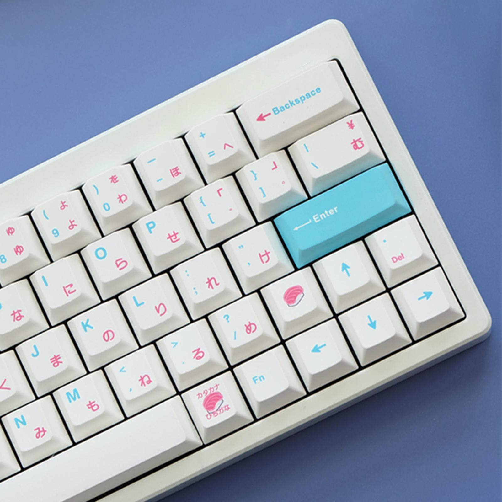 135 Keys PBT Japanese for XDA Profile for Gaming Mechanical Keyboard