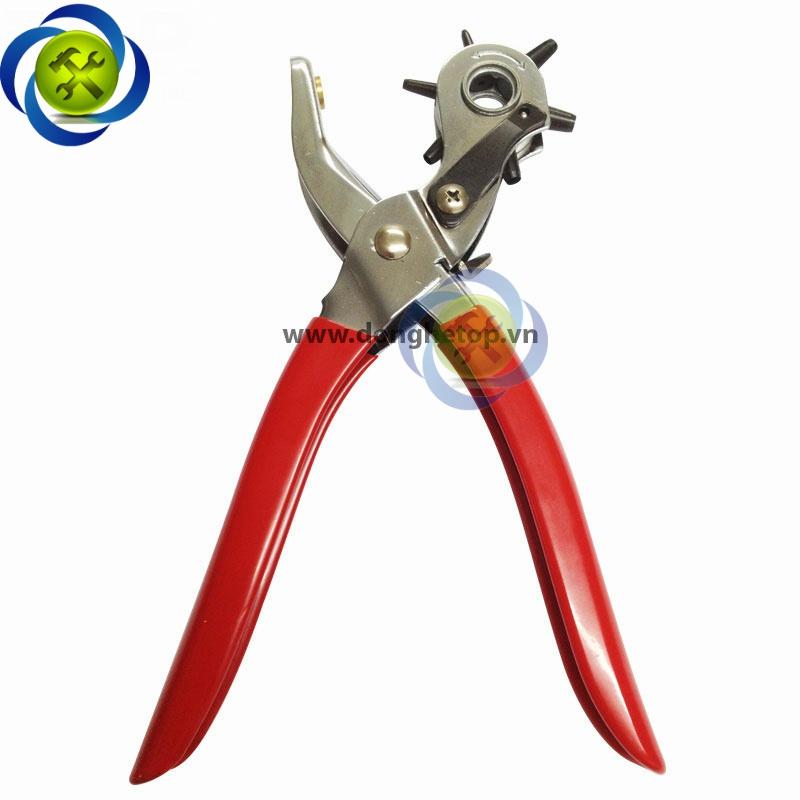 Kìm bấm lỗ dây nịch TOP K6012A