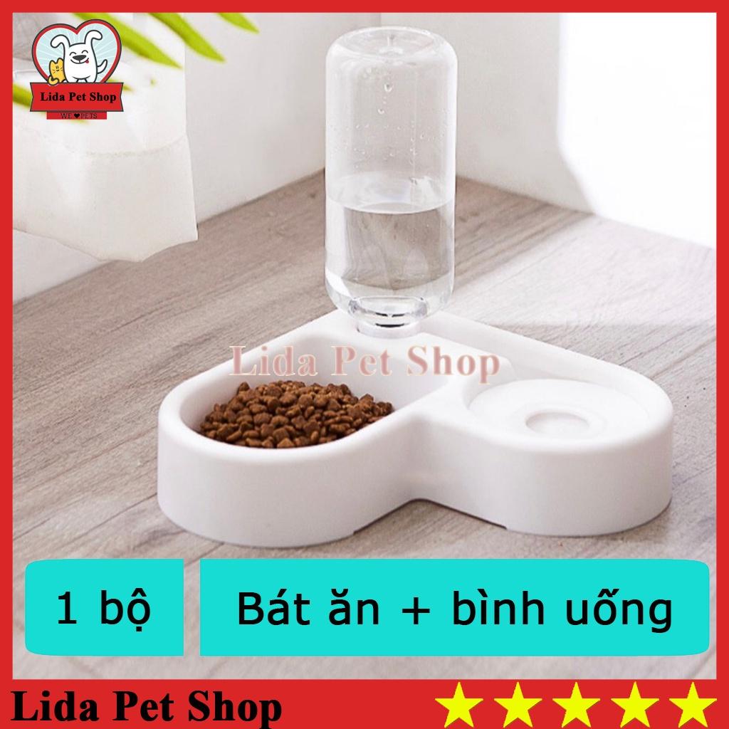 BÁT ĂN TỰ ĐỘNG 2 IN 1 DÀNH CHO CHÓ MÈO