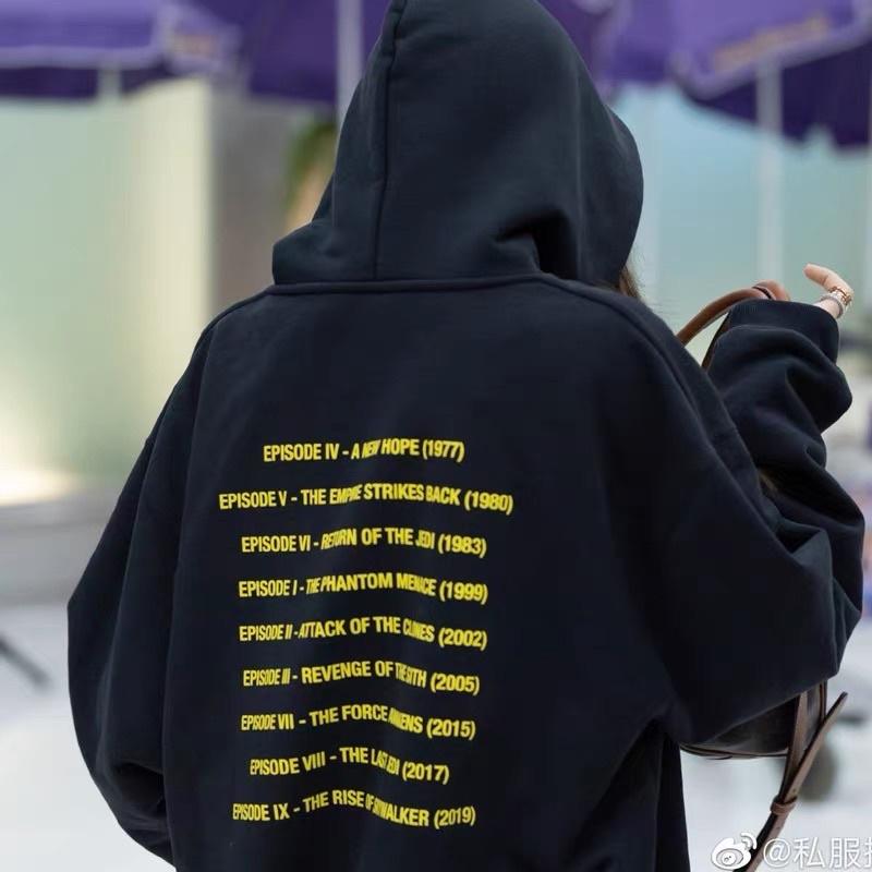 HOT Áo hoodie VETEMENTS Star Wars
