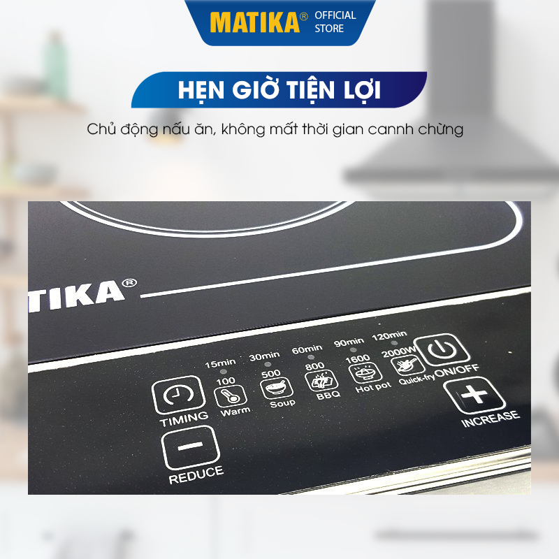 Bếp hồng ngoại MATIKA công suất 2000W MTK-H28 - Hàng chính hãng