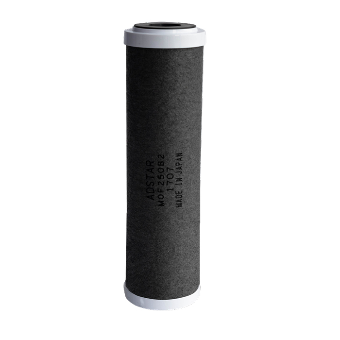 [Hàng chính hãng] Bộ lọc than nén 10&quot; Kitz MOF250B2 (Than hoạt tính)