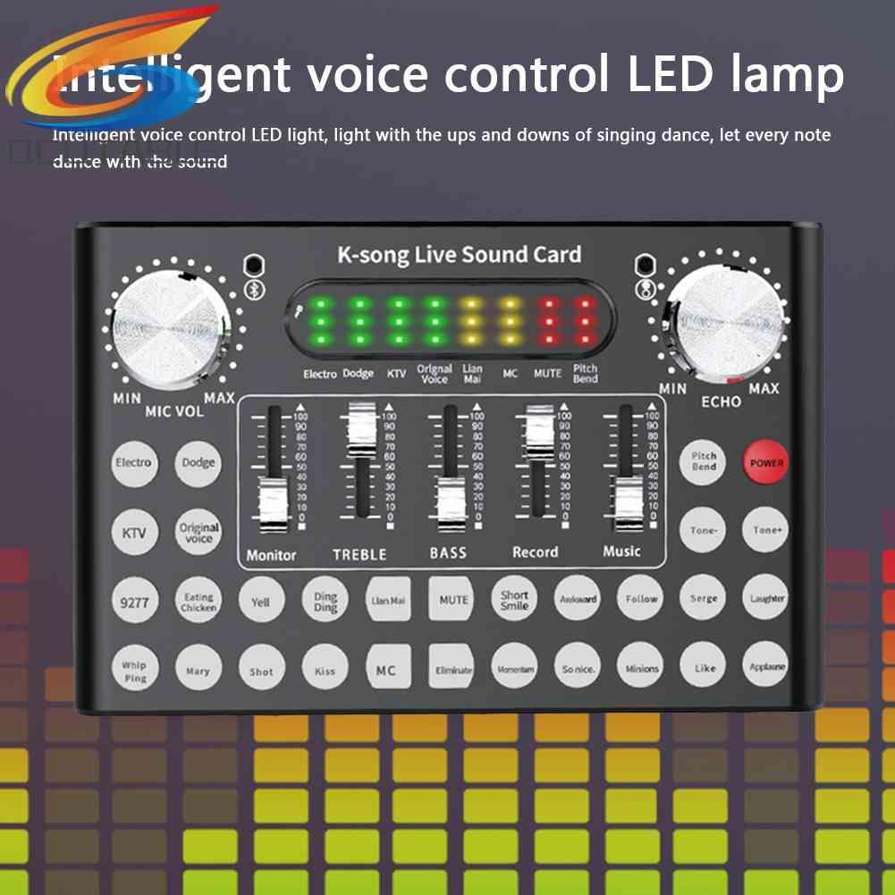 Thẻ Âm Thanh Nổi Bluetooth F9 Chuyên Dụng Cho Phát Sóng Trực Tiếp