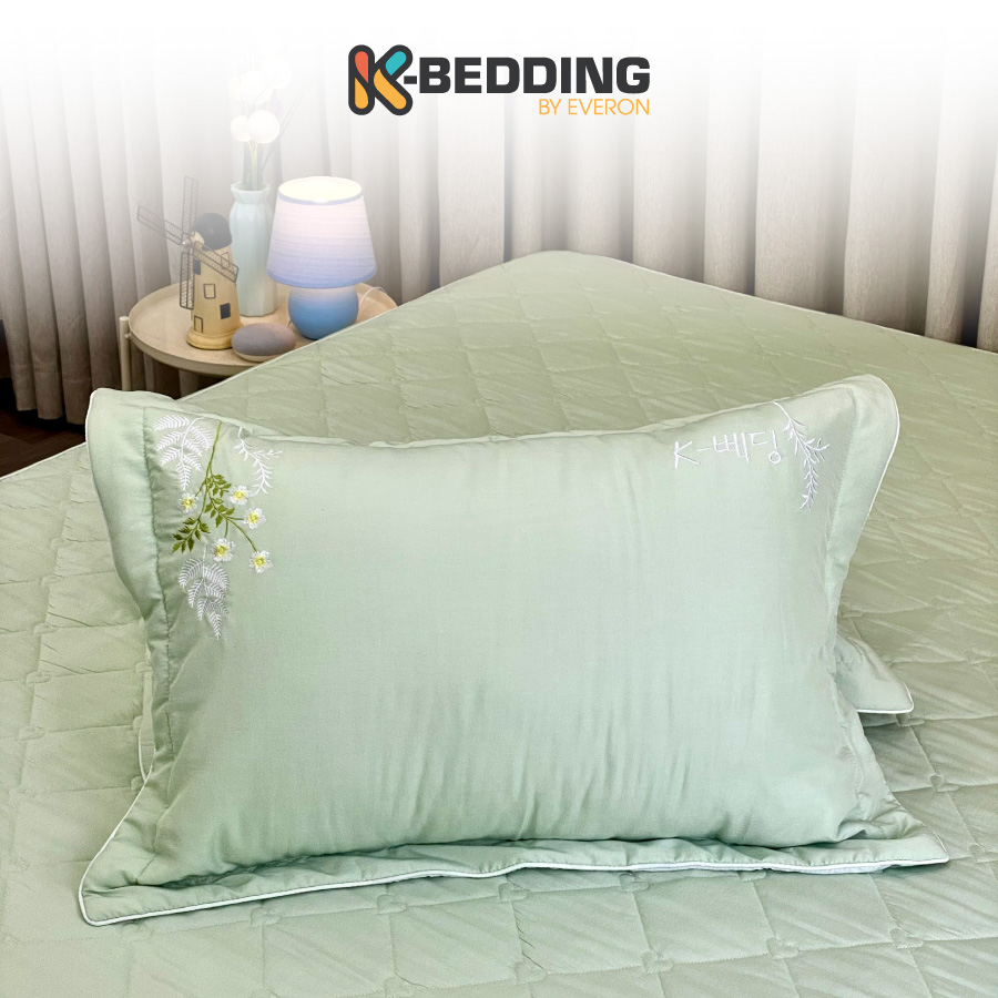 Cặp Vỏ Gối Nằm Chần Bông Microtencel K - Bedding 4565Cm - Kmts103