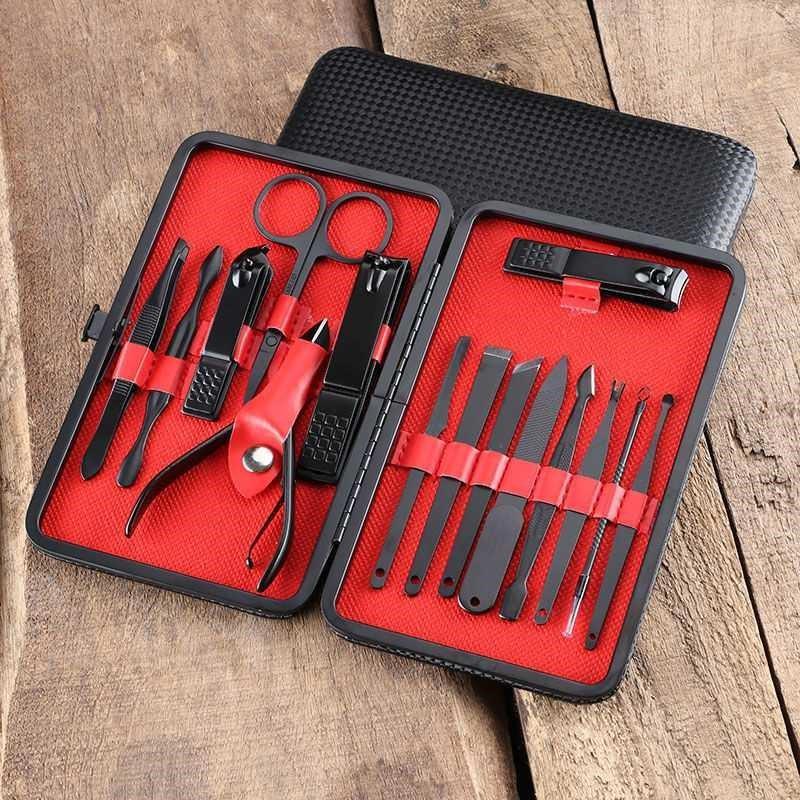 Bộ bấm móng tay 15 Món - Bộ Kềm Cắt Móng Tay Cao Cấp