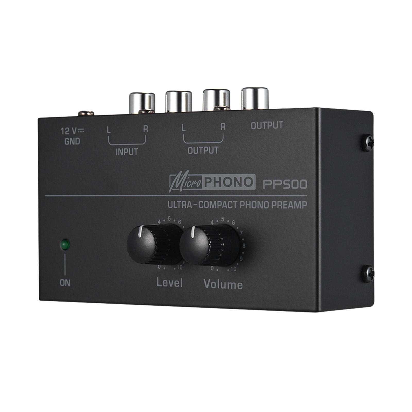 PP500 Phono Turntable Preamp Electronic  Input /TRS Output Stereo