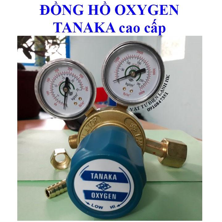 Đồng hồ giảm áp khí oxy TANAKA - DH áp suất Oxygen