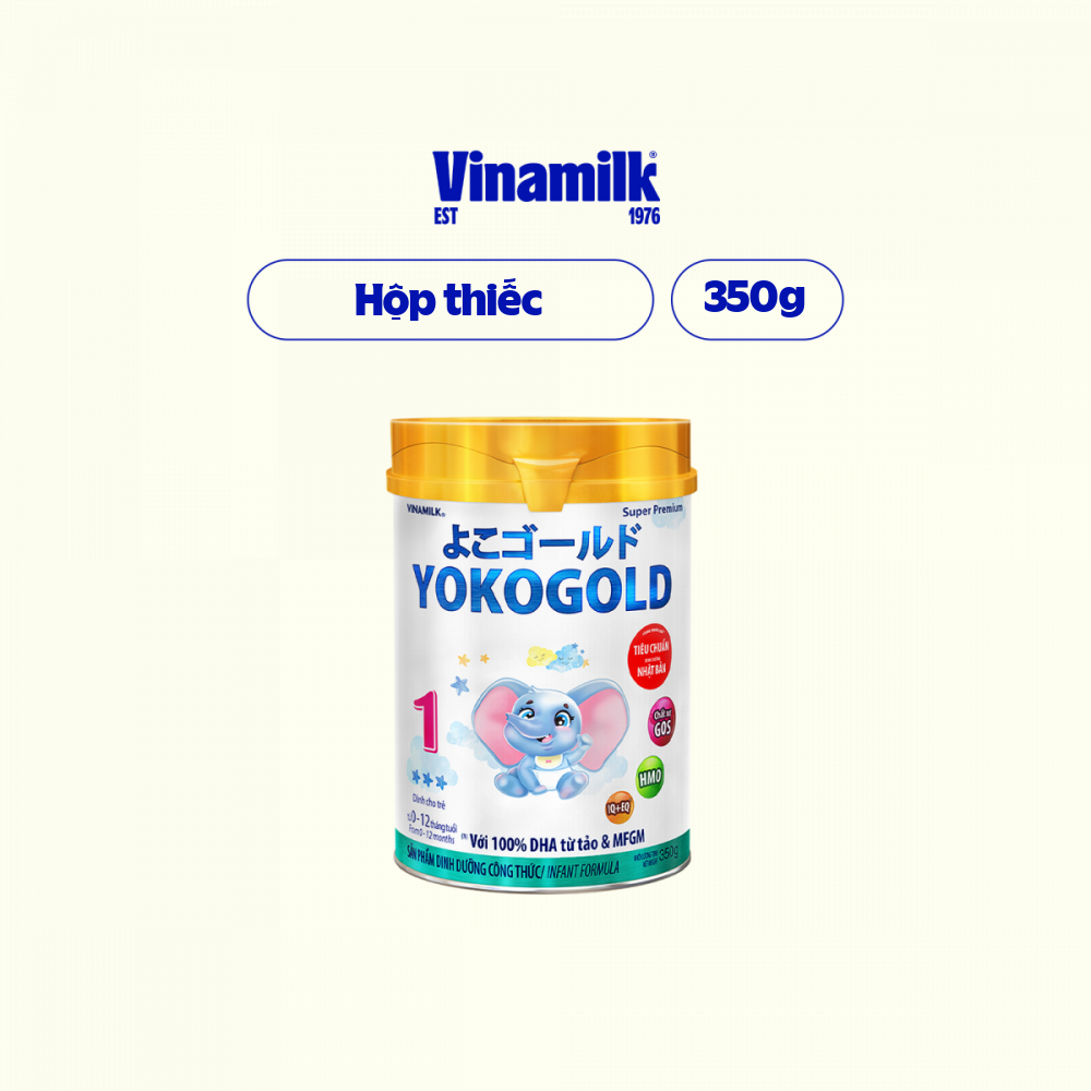 Sữa bột Vinamilk Yokogold 1 - Hộp thiếc 350g