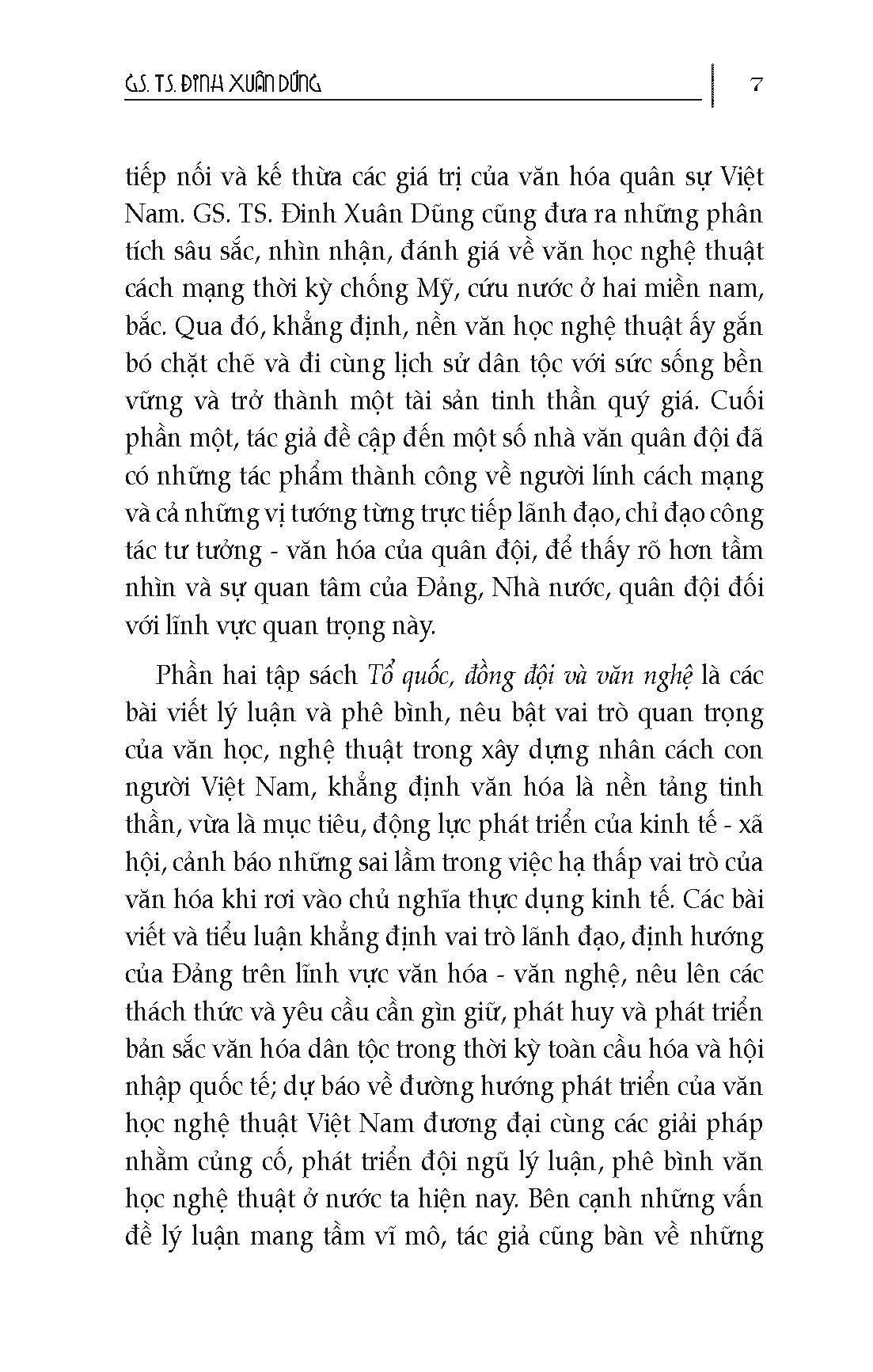 Tổ Quốc Đồng Đội Và Văn Nghệ