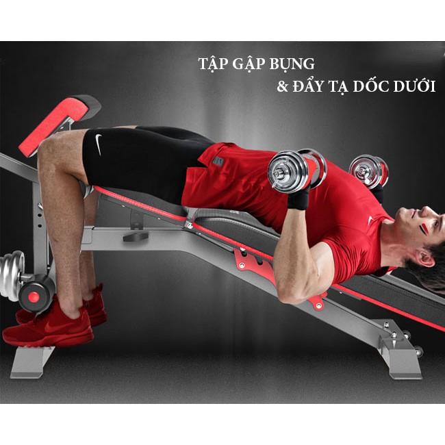 Ghế tập Gym đa năng DDS-1205 Điều Chỉnh Độ Dốc BH 12 Tháng