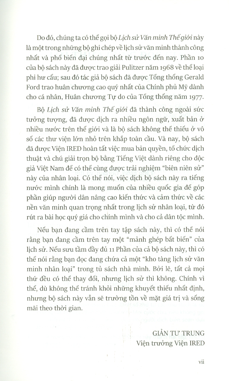 Lịch Sử Văn Minh Thế Giới- Phần IV: THỜI ĐẠI ĐỨC TIN, Tập 5: ĐỜI SỐNG TINH THẦN TRONG THẾ GIỚI THIÊN CHÚA MIỀN TÂY