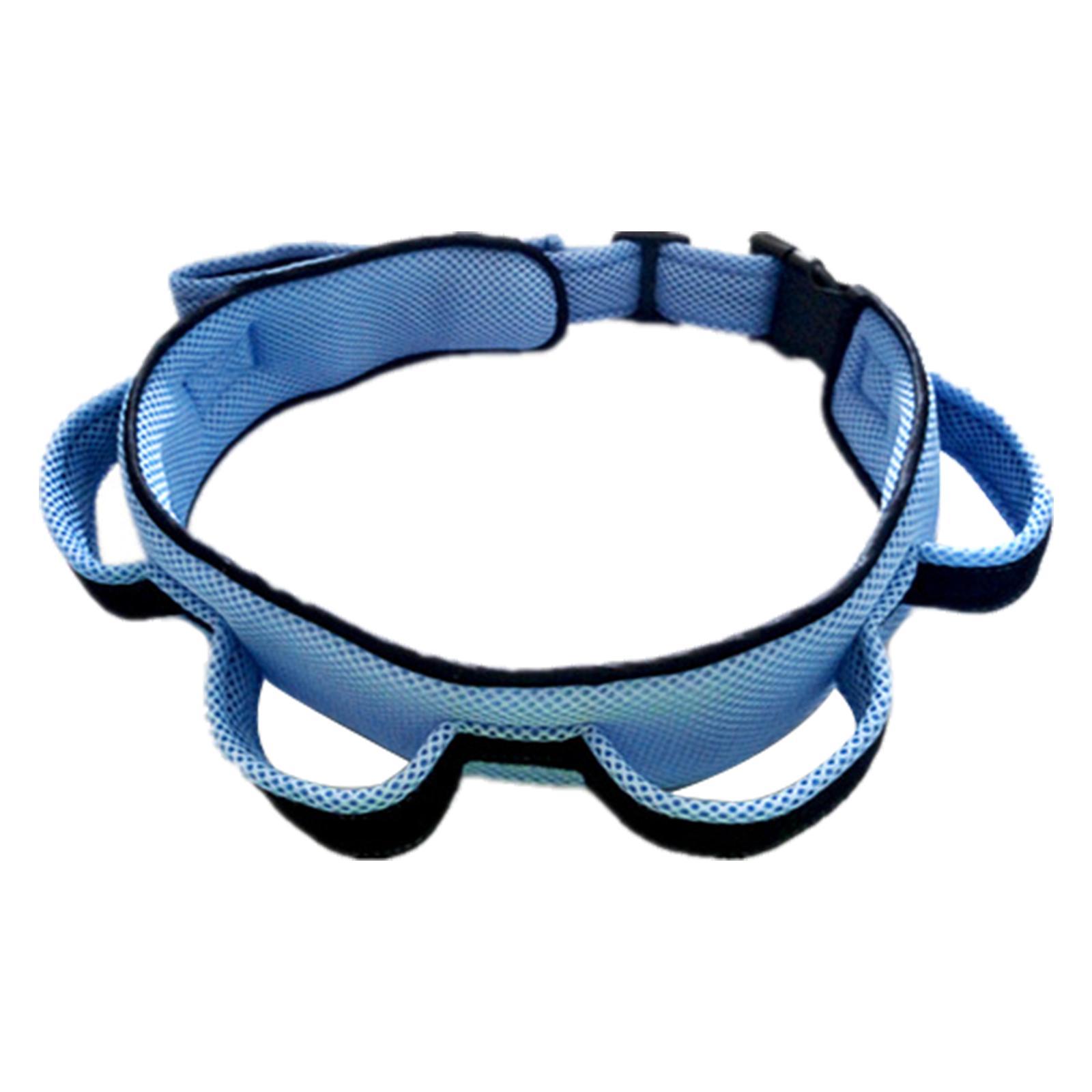 Walking Belt with 4 Handles Adjustable Assistant Equipment Tool Band Sling Waist Belt for Patient Seniors Medical Nursing Disabled