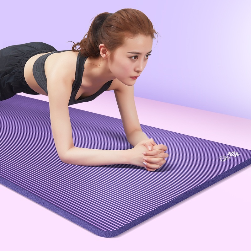 Thảm tập Gym, Yoga Chống trơn trượt KPH99 - Tặng kèm dây buộc