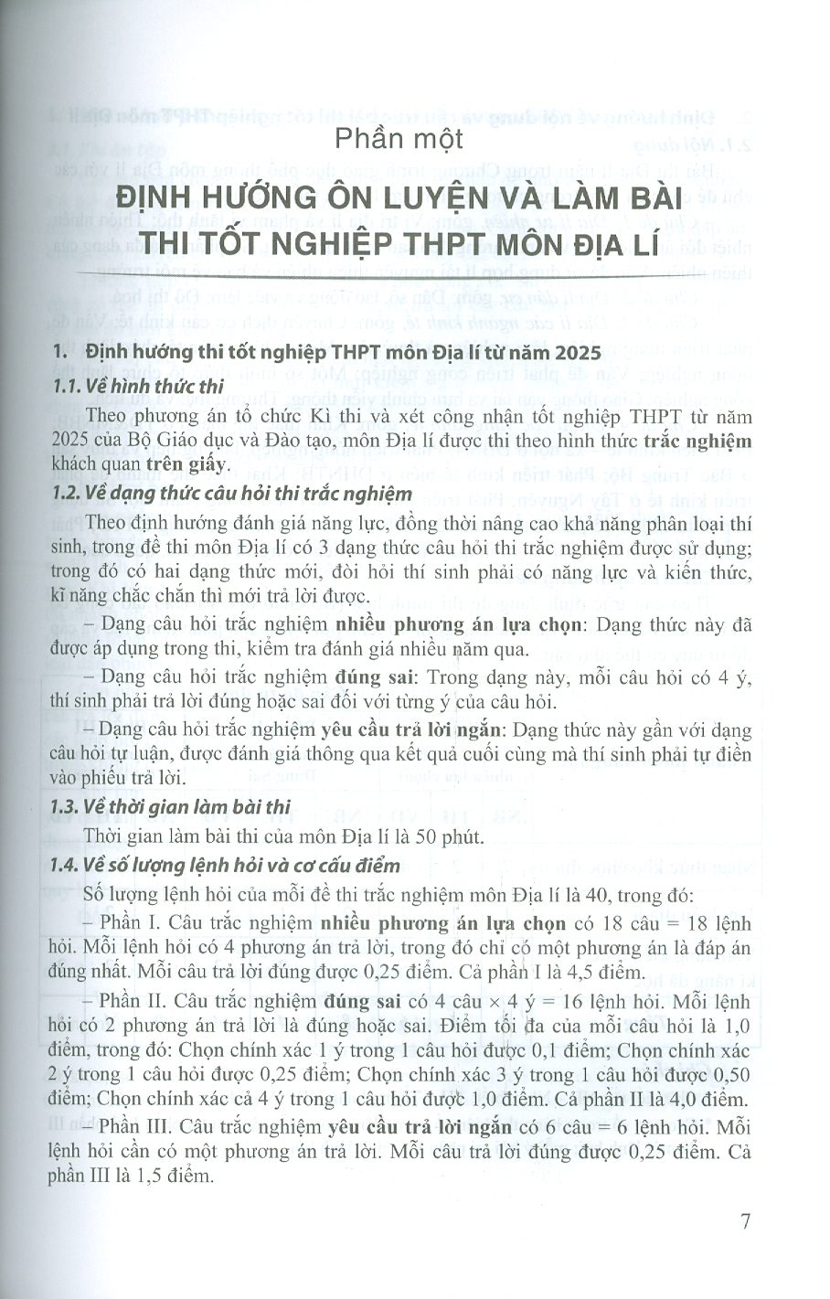 Ôn Luyện Trắc Nghiệm Thi Tốt Nghiệp Trung Học Phổ Thông (năm 2025) Môn Địa Lí - Lê Thông, Nguyễn Minh Tuệ đồng chủ biên, Lê Mỹ Dung, Lê Trung Dũng, Nguyễn Thị Thuý Nga…