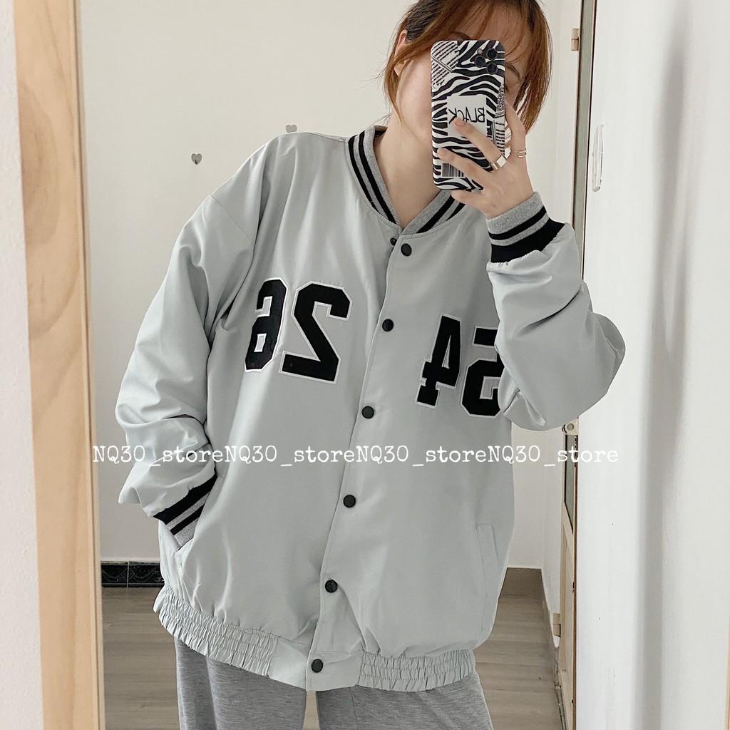 Áo Khoác Bomber Jacket NQ30 Dù 2 Lớp Nam Nữ Ullzang Unisex