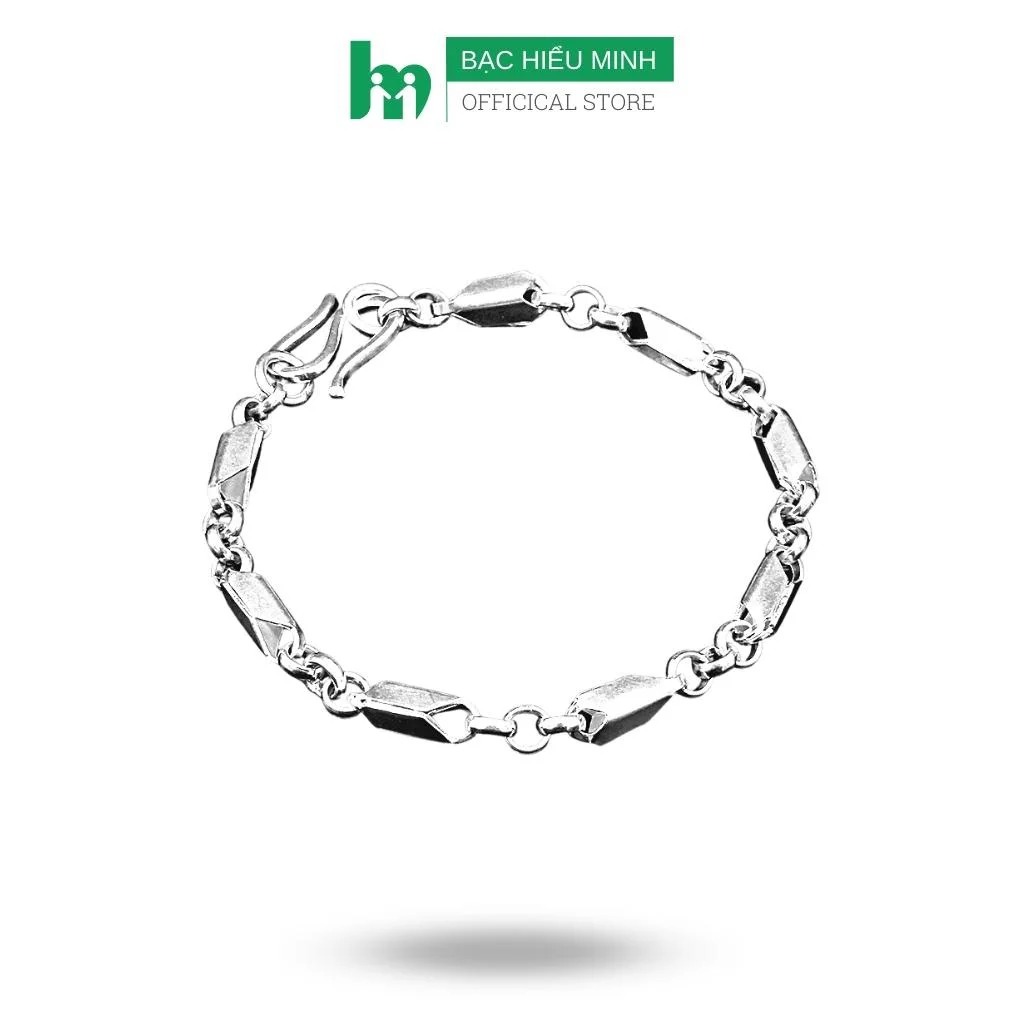 Lắc Tay Lắc Chân Trẻ Em Bạc Hiểu Minh LTE066 bằng bạc ta