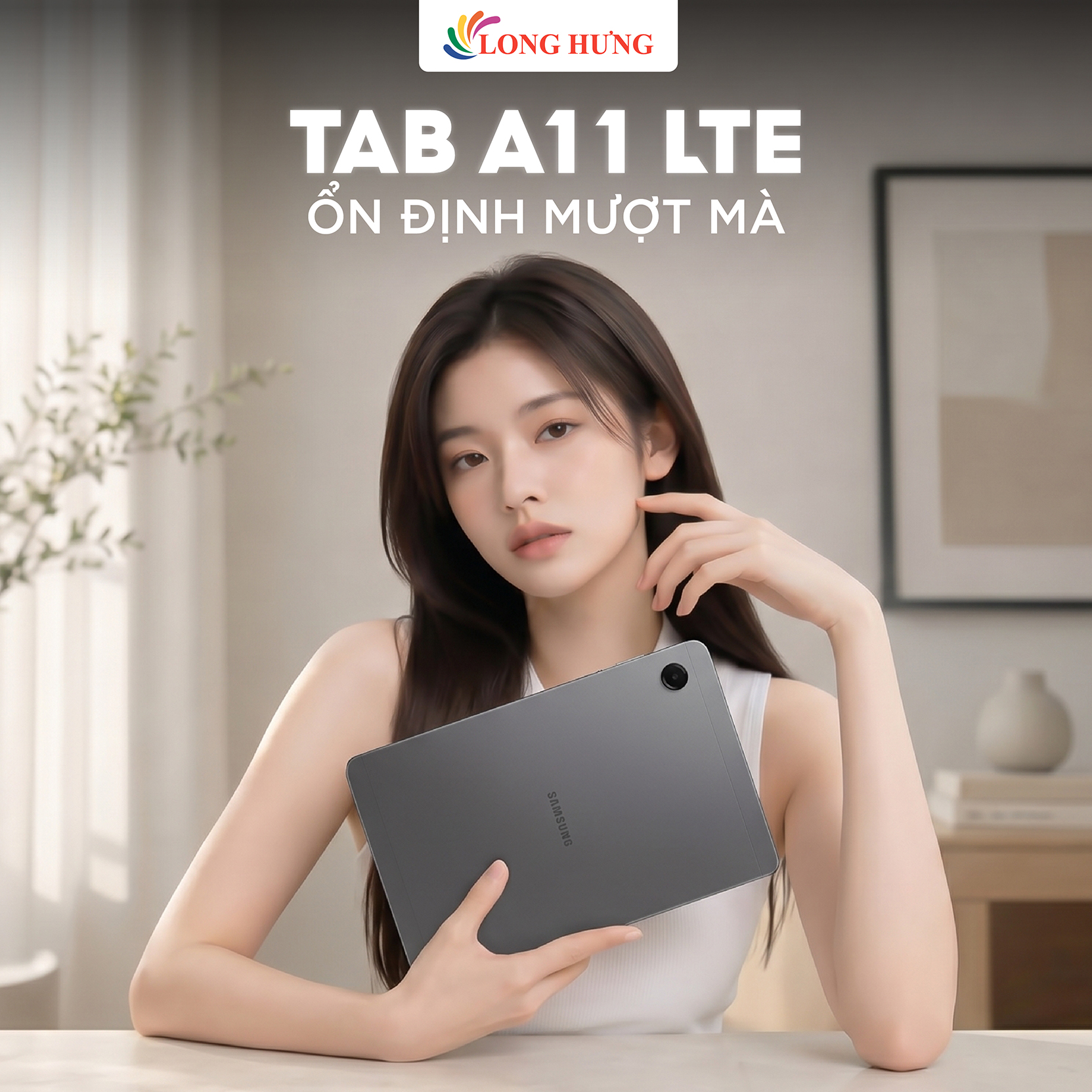 Máy tính bảng Samsung Galaxy Tab A11 LTE (4GB/64GB) - Hàng chính hãng