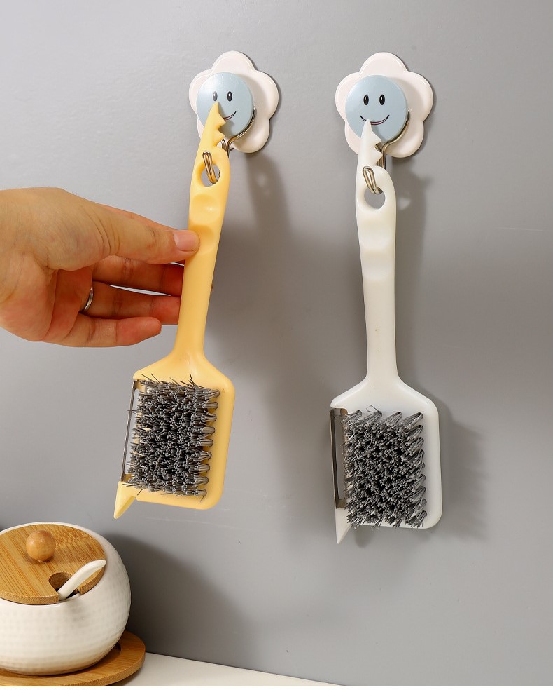 Dụng Cụ Chà Rửa Củ Quả Kèm Dao Bào Gọt Đa Năng