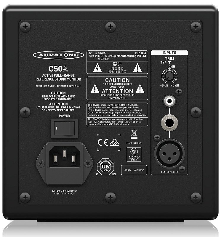 Auratone C50A Active 30-Watt Full-Range Reference Studio Monitor-Hàng Chính Hãng