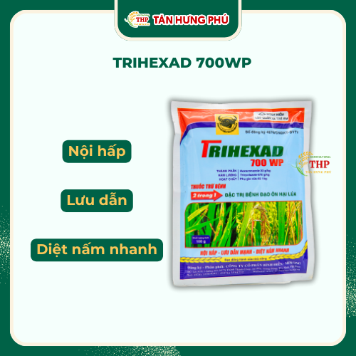 Thuốc Trừ Bệnh Đạo Ôn TriHexad 700WP gói 100g