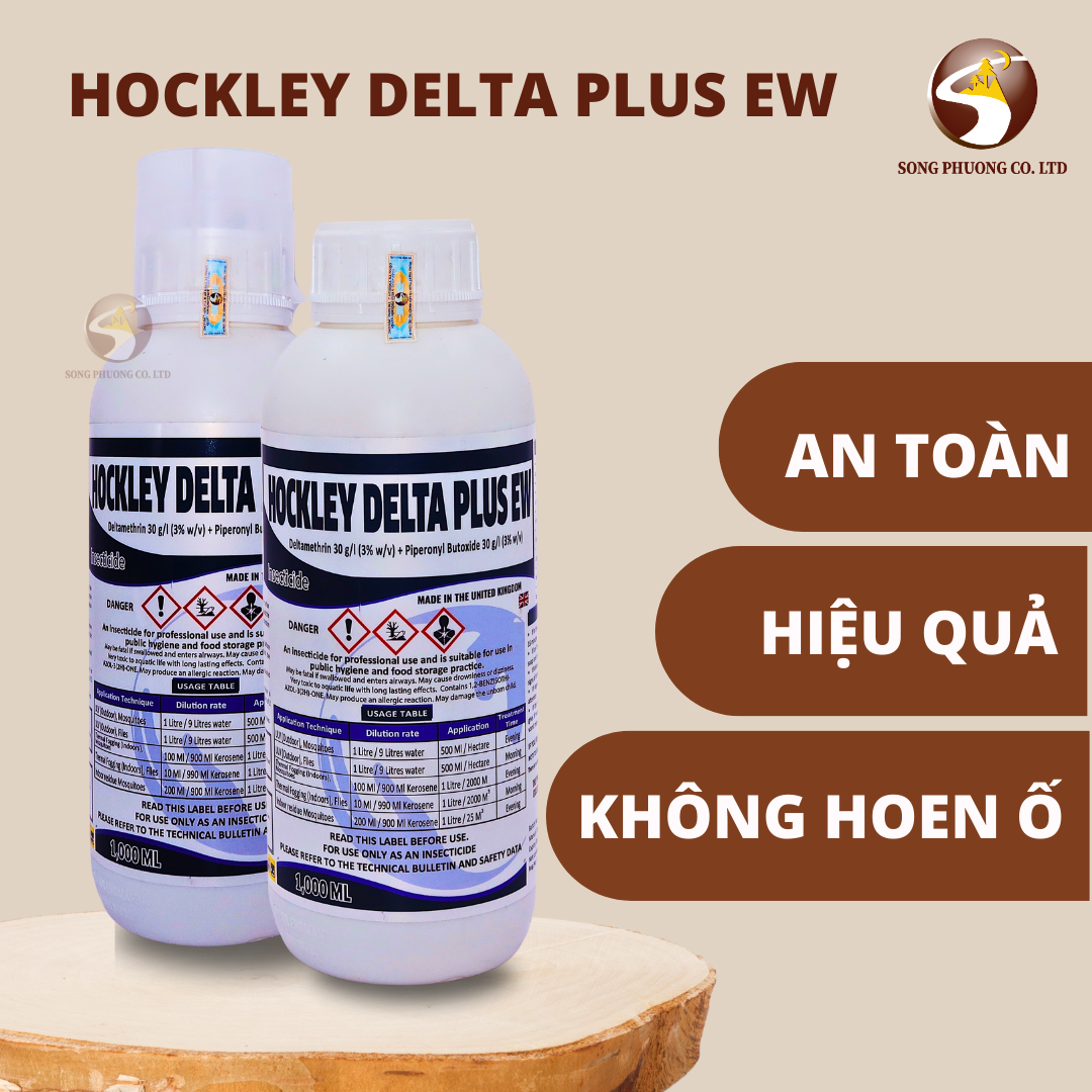 Hockley Delta Plus EW Diệt côn trùng loại 1000 ml