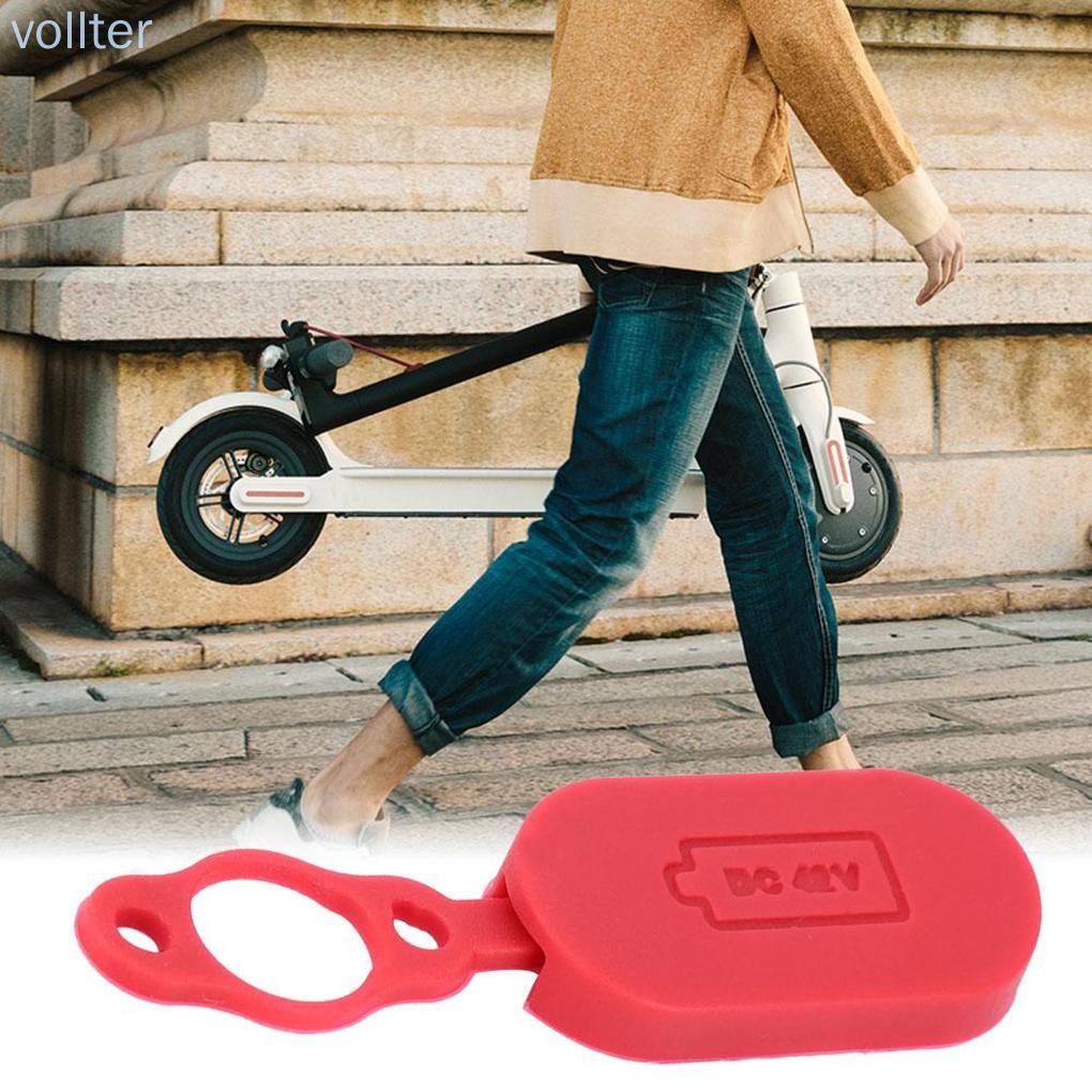 Replacement For Xiaomi Mijia M365 Electric Scooter Charger Port Rubber Dust Cover Interface Protector Cap -VOLLTER